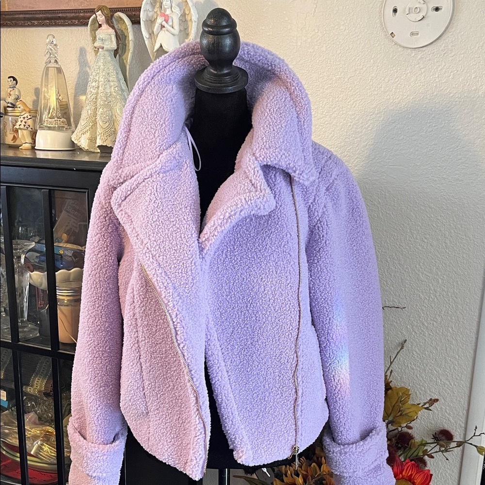 Industry Lilic Teddy Jacket for Women nwt